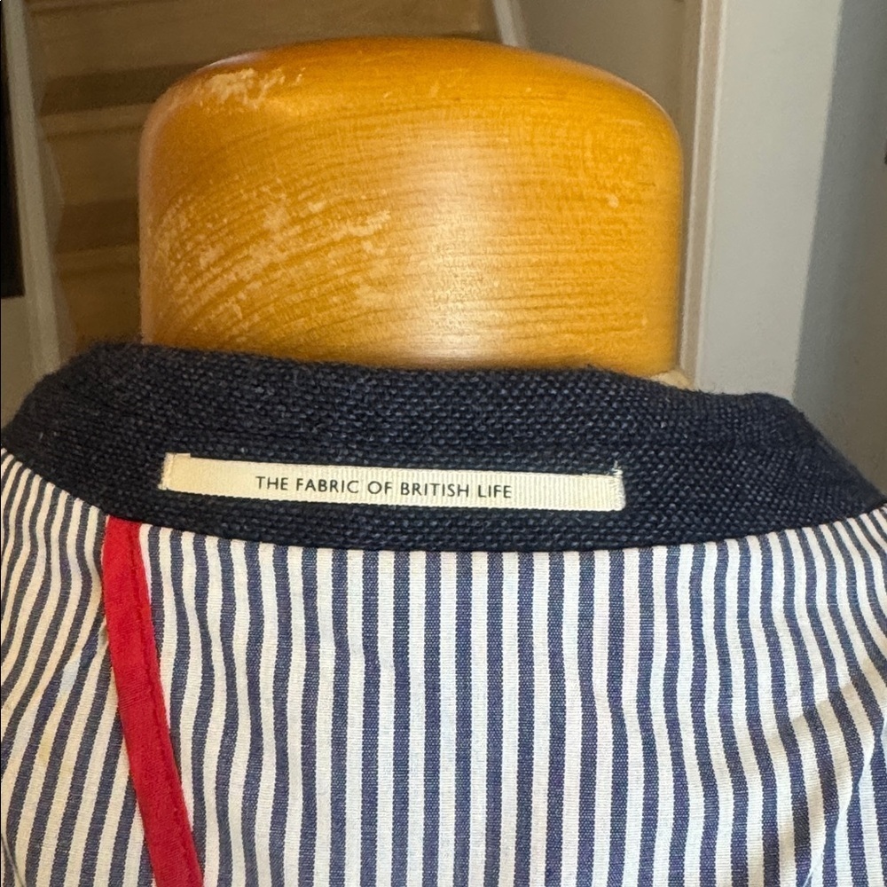 Racing Green British Style Wool Blend Blazer – Size 42 – Navy - Picture 8 of 8